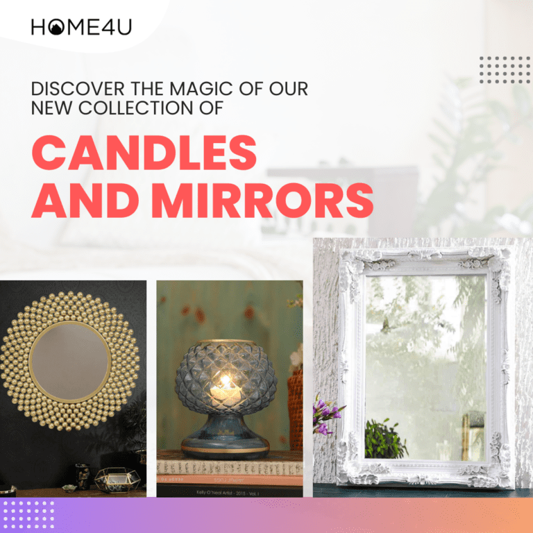 Discover the magic of our New collection of Candles and Mirrors.